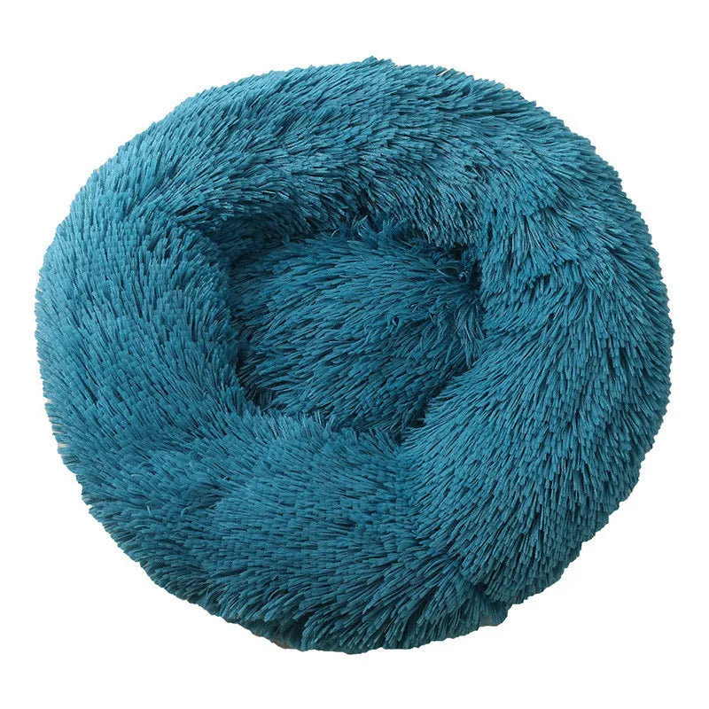 Kuschelnest für Hunde & Katzen – Flauschiges Rundbett (40–110 cm)
