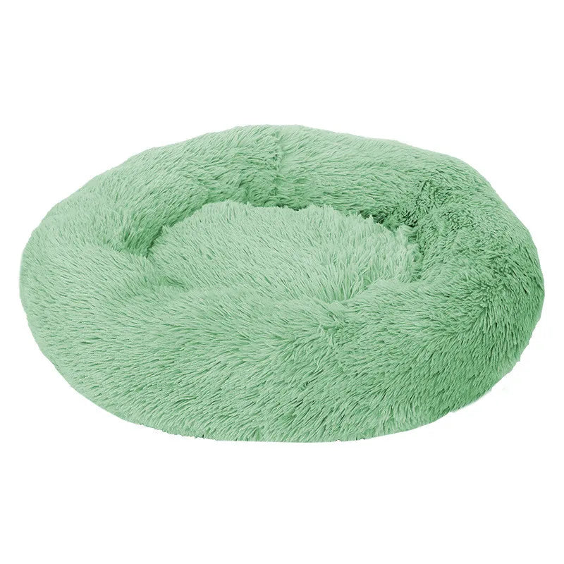 Kuschelnest für Hunde & Katzen – Flauschiges Rundbett (40–110 cm)