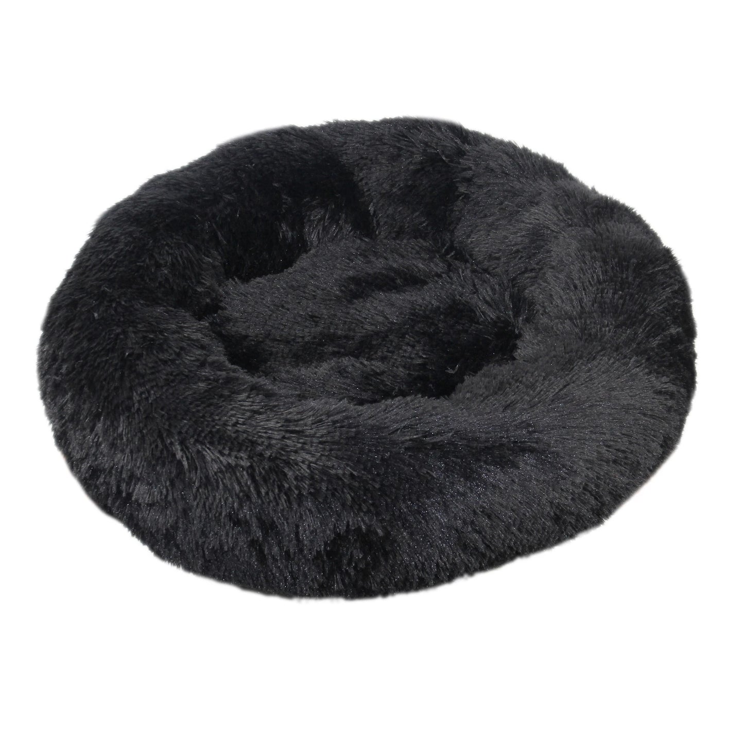 Kuschelnest für Hunde & Katzen – Flauschiges Rundbett (40–110 cm)