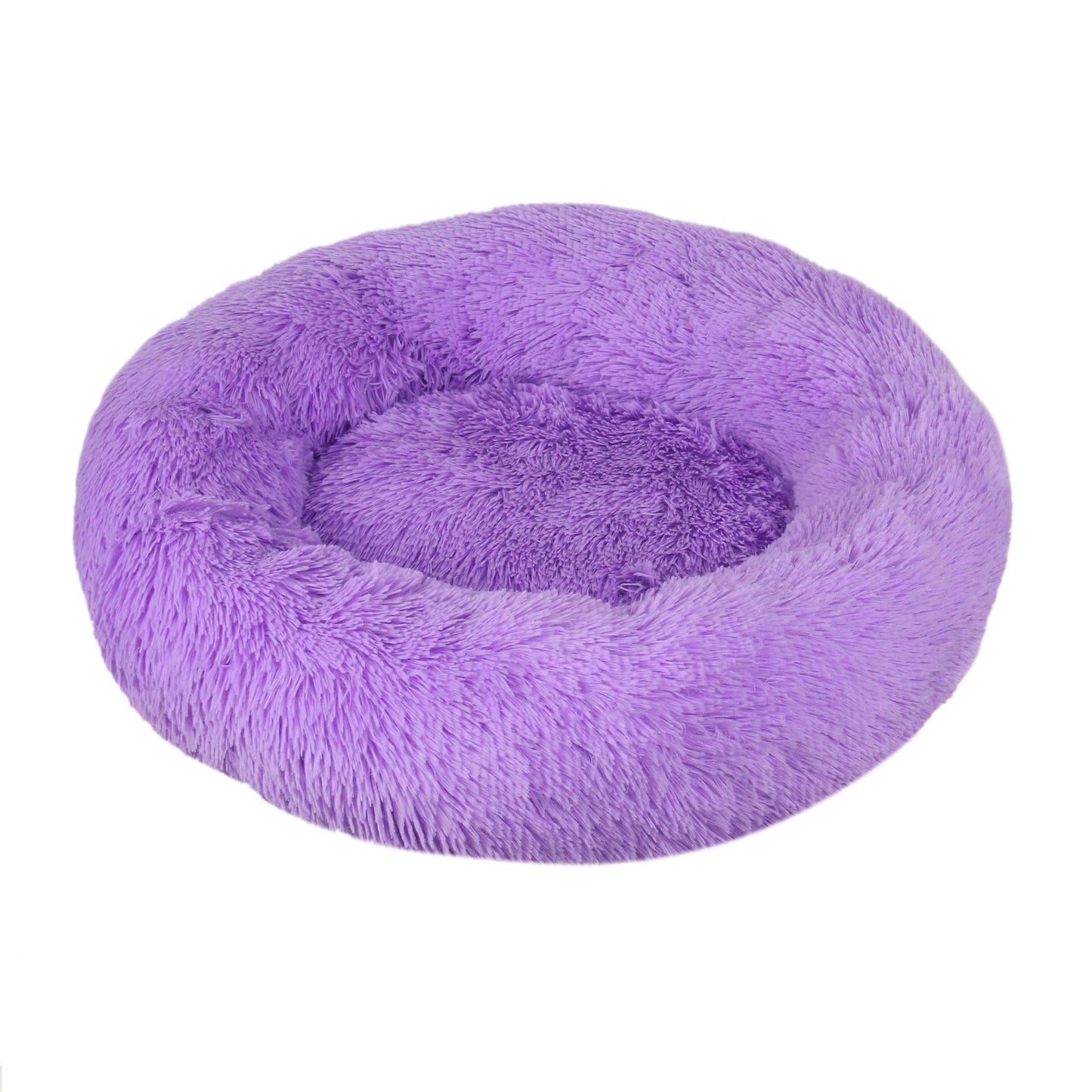 Kuschelnest für Hunde & Katzen – Flauschiges Rundbett (40–110 cm)