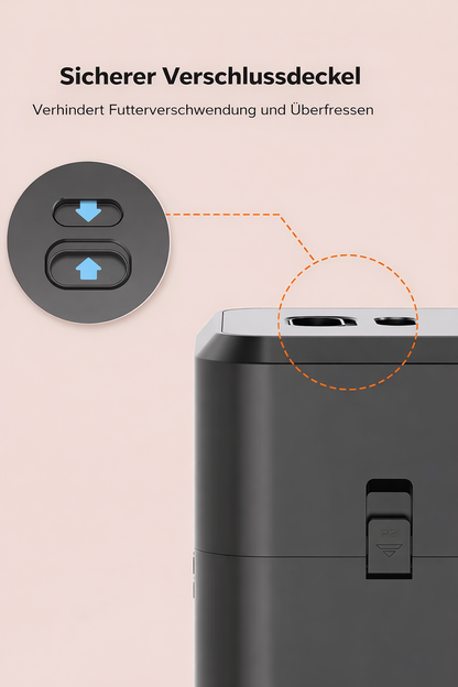 Smarter Futterautomat für Hunde & Katzen mit Timer