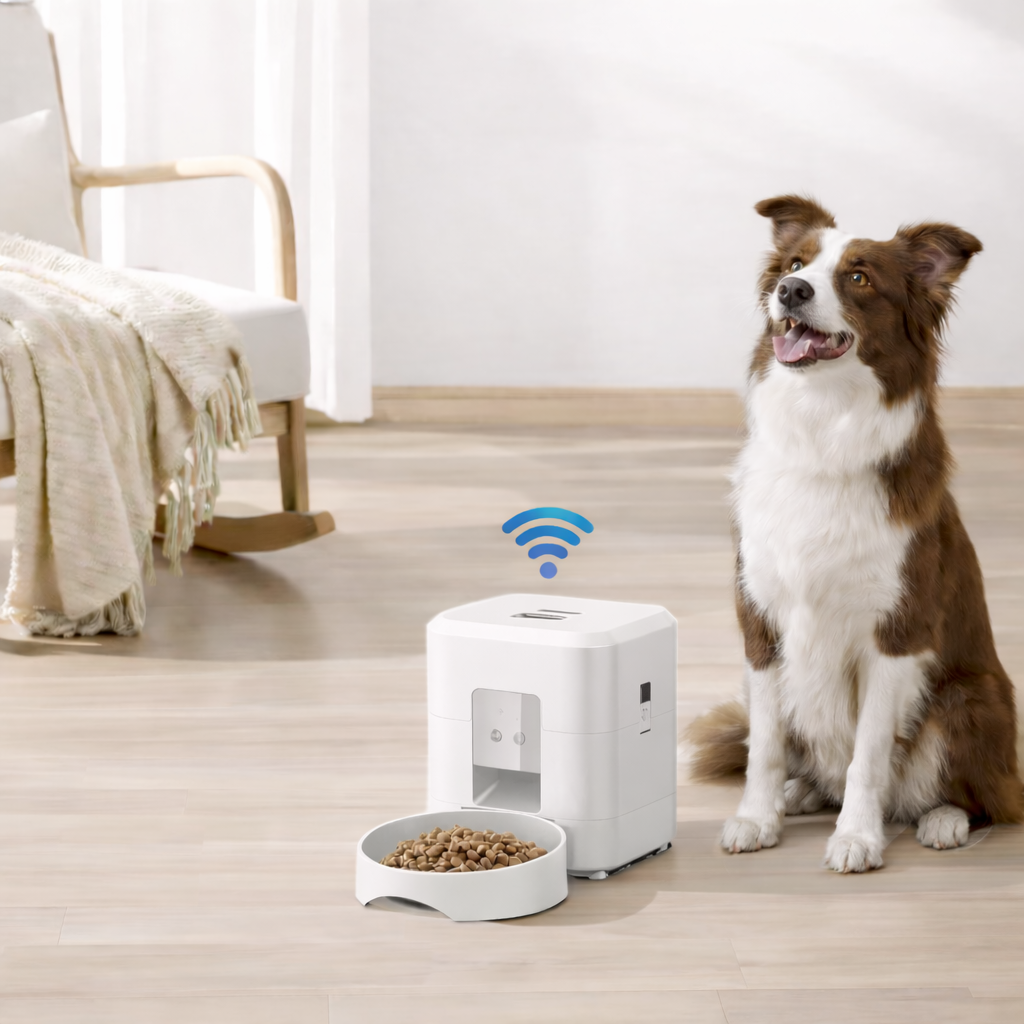 Smarter Futterautomat für Hunde & Katzen mit Timer
